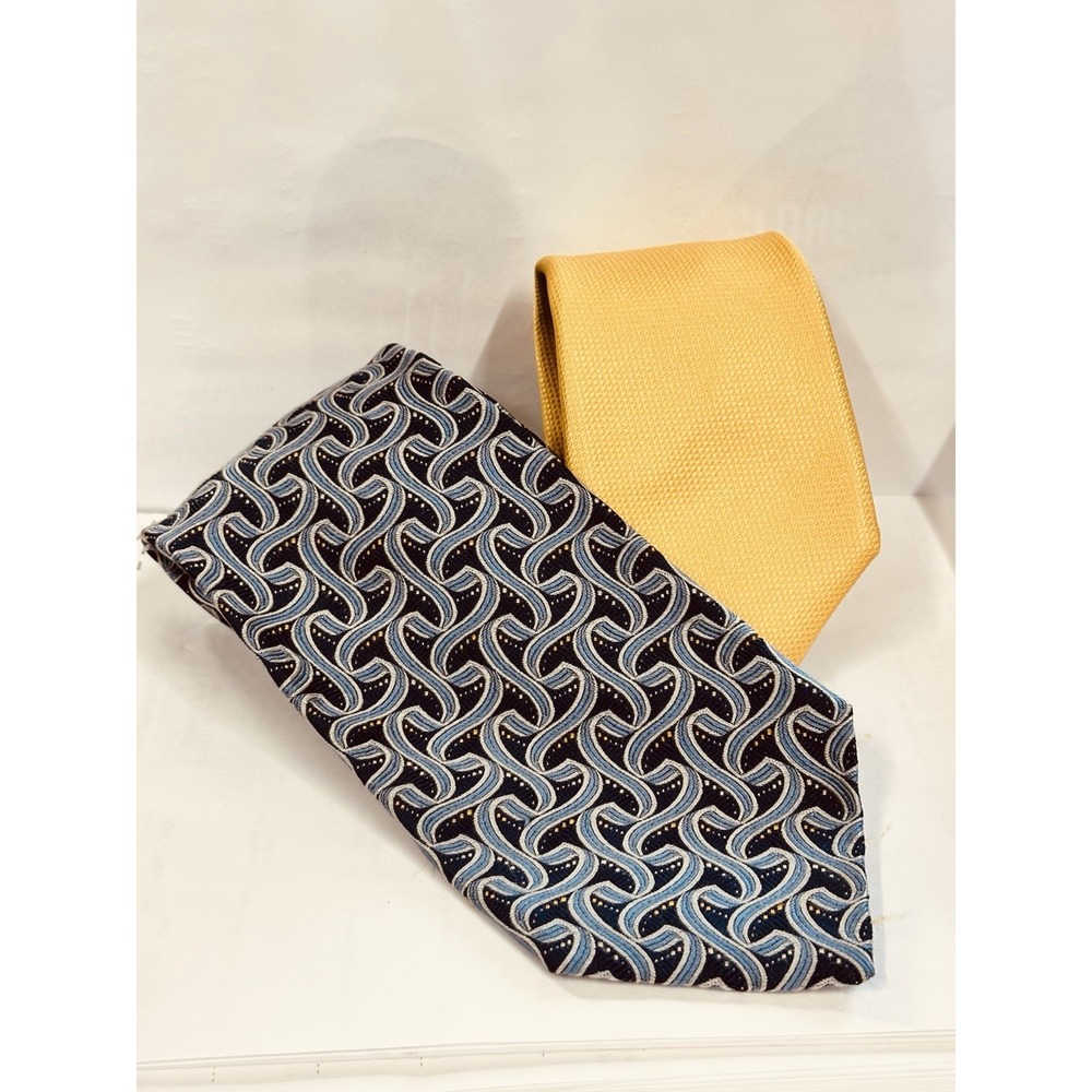 Robert‎ Talbots Men's Tie Extra Long and A New with Tags Nautica Tie 100% Silk